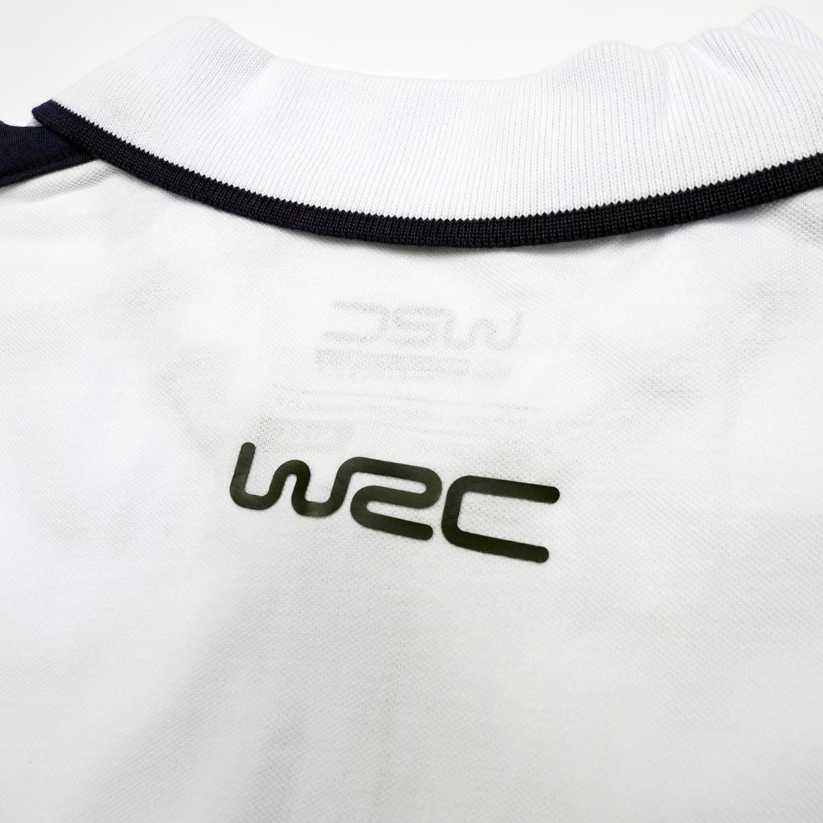 WRC｜WRC プレミアム コットンパネル ポロ｜ホワイト×ブルー