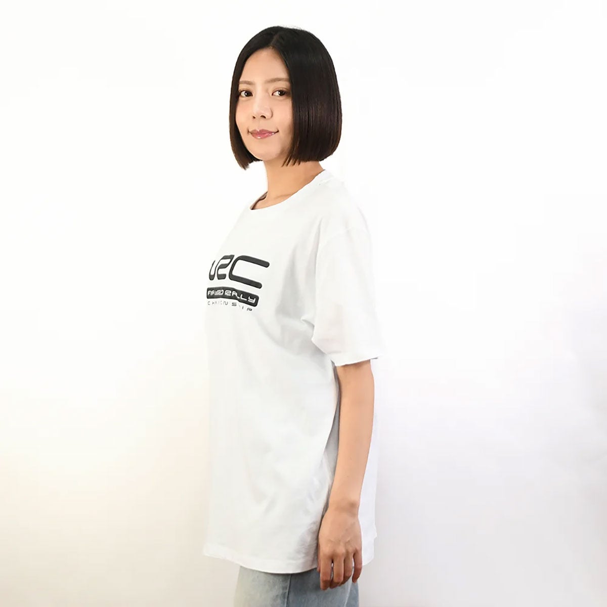 WRC｜WRC  ホワイトTシャツ｜Tシャツ｜ホワイト｜モデル着用