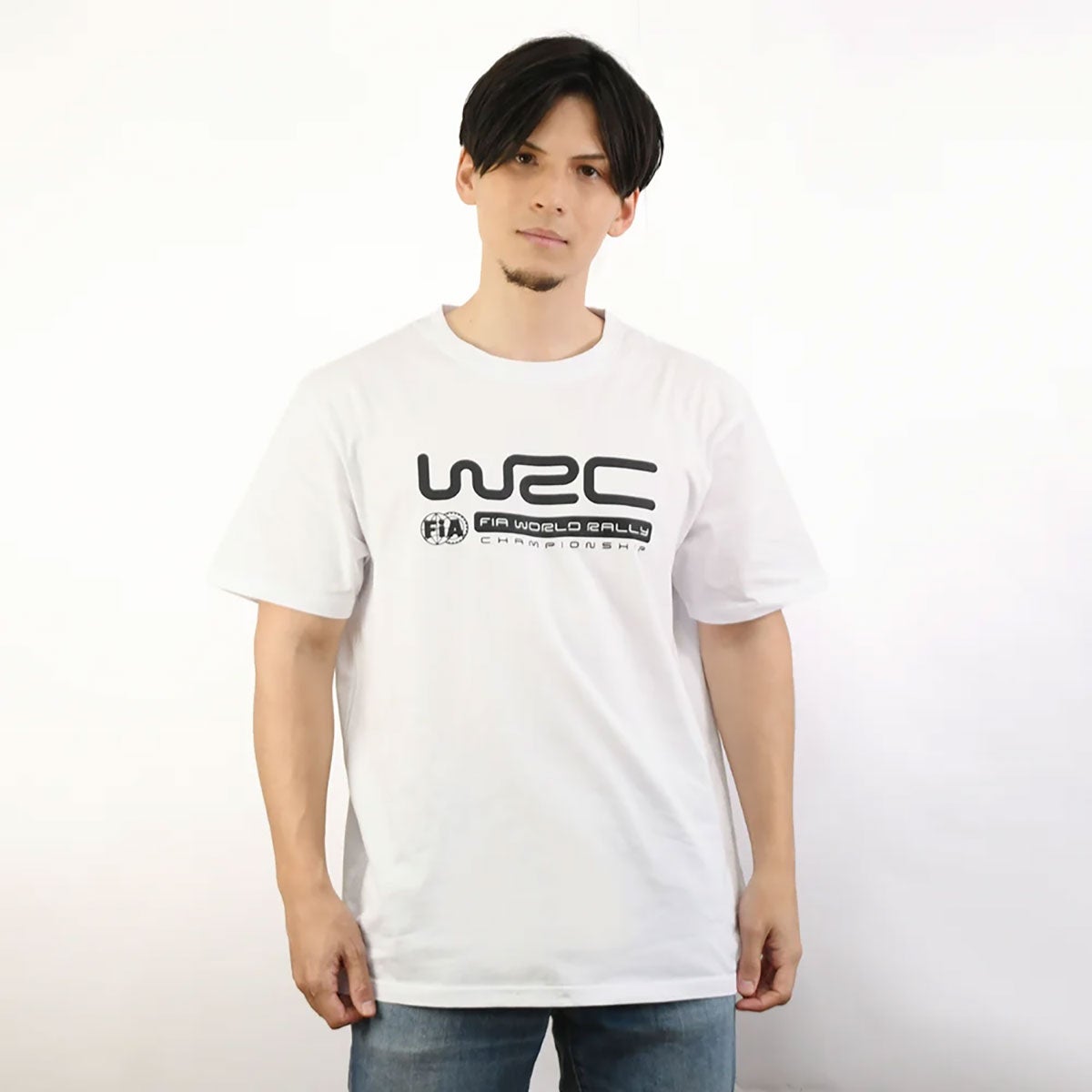 WRC｜WRC  ホワイトTシャツ｜Tシャツ｜ホワイト｜モデル着用