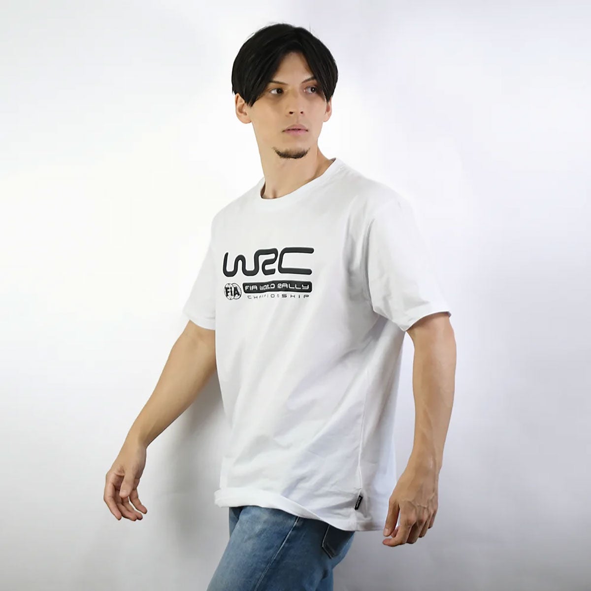 WRC｜WRC  ホワイトTシャツ｜Tシャツ｜ホワイト｜モデル着用