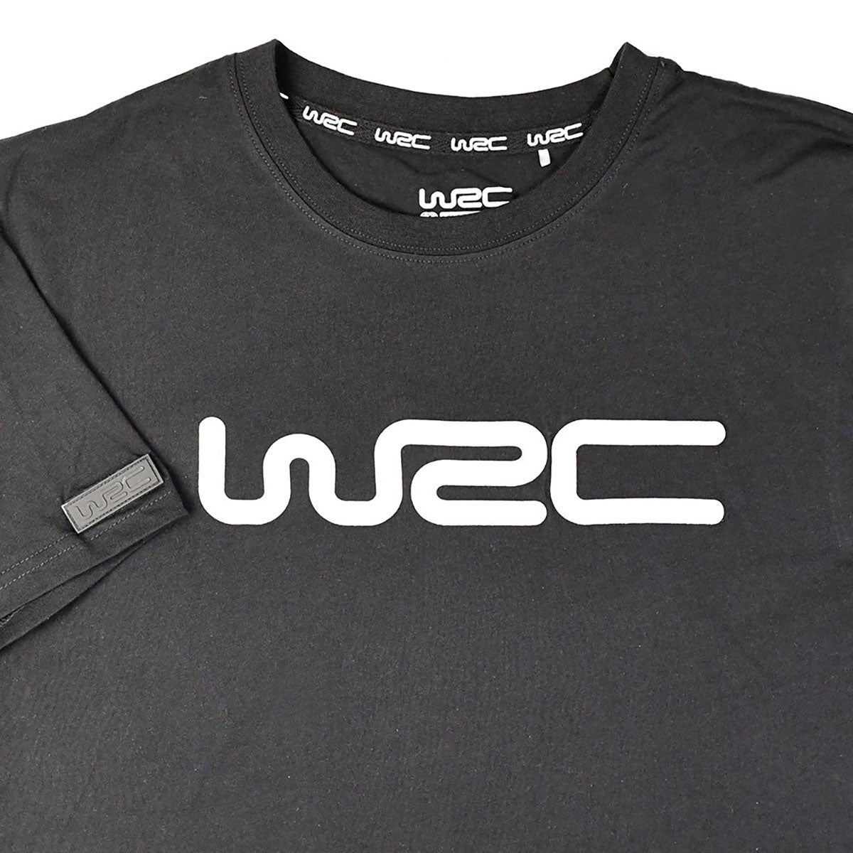 WRC｜WRC 肩ロゴ Ｔシャツ｜Tシャツ｜ブラック×ホワイト