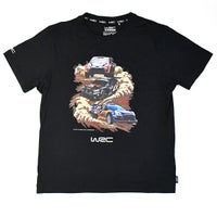 WRC｜WRC グラフィックアクションTシャツ｜Tシャツ｜ブラック
