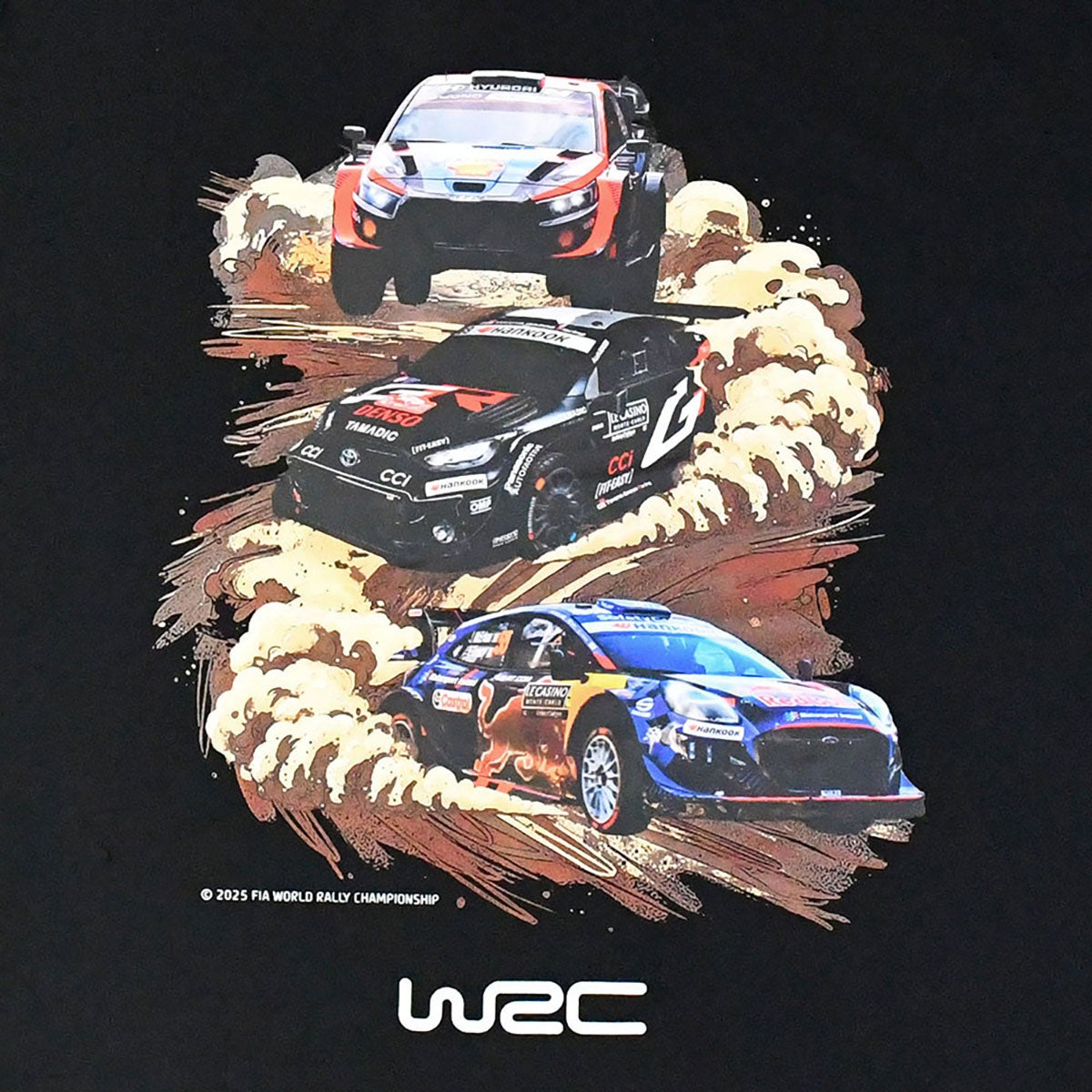 WRC｜WRC グラフィックアクションTシャツ｜Tシャツ｜ブラック