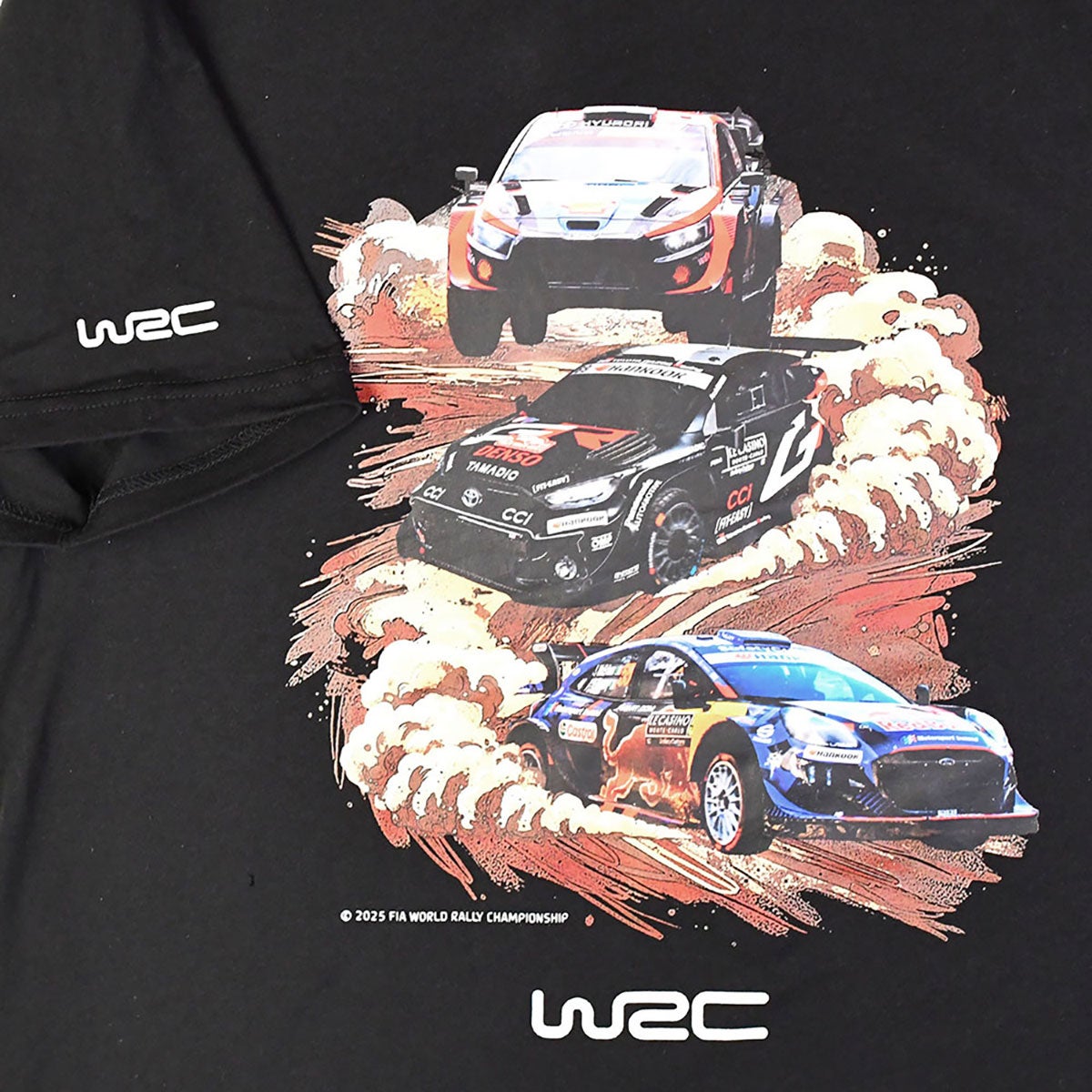 WRC｜WRC グラフィックアクションTシャツ｜Tシャツ｜ブラック