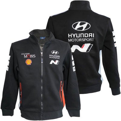WRC｜ヒョンデ 2026 メンズ ジップ スウェット ジャケット レプリカ｜スウェット