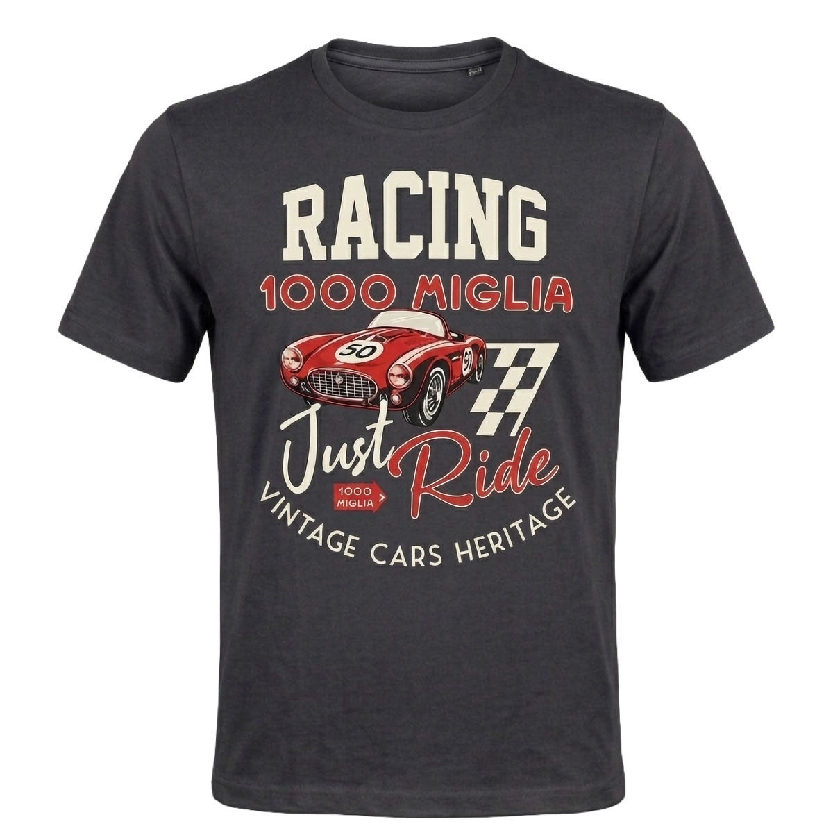 Mille Miglia｜GRIGIO RACING Tシャツ｜ウェア｜ダークグレー