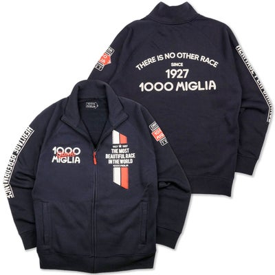 Mille Miglia｜フルジップ スウェットシャツ｜アウター