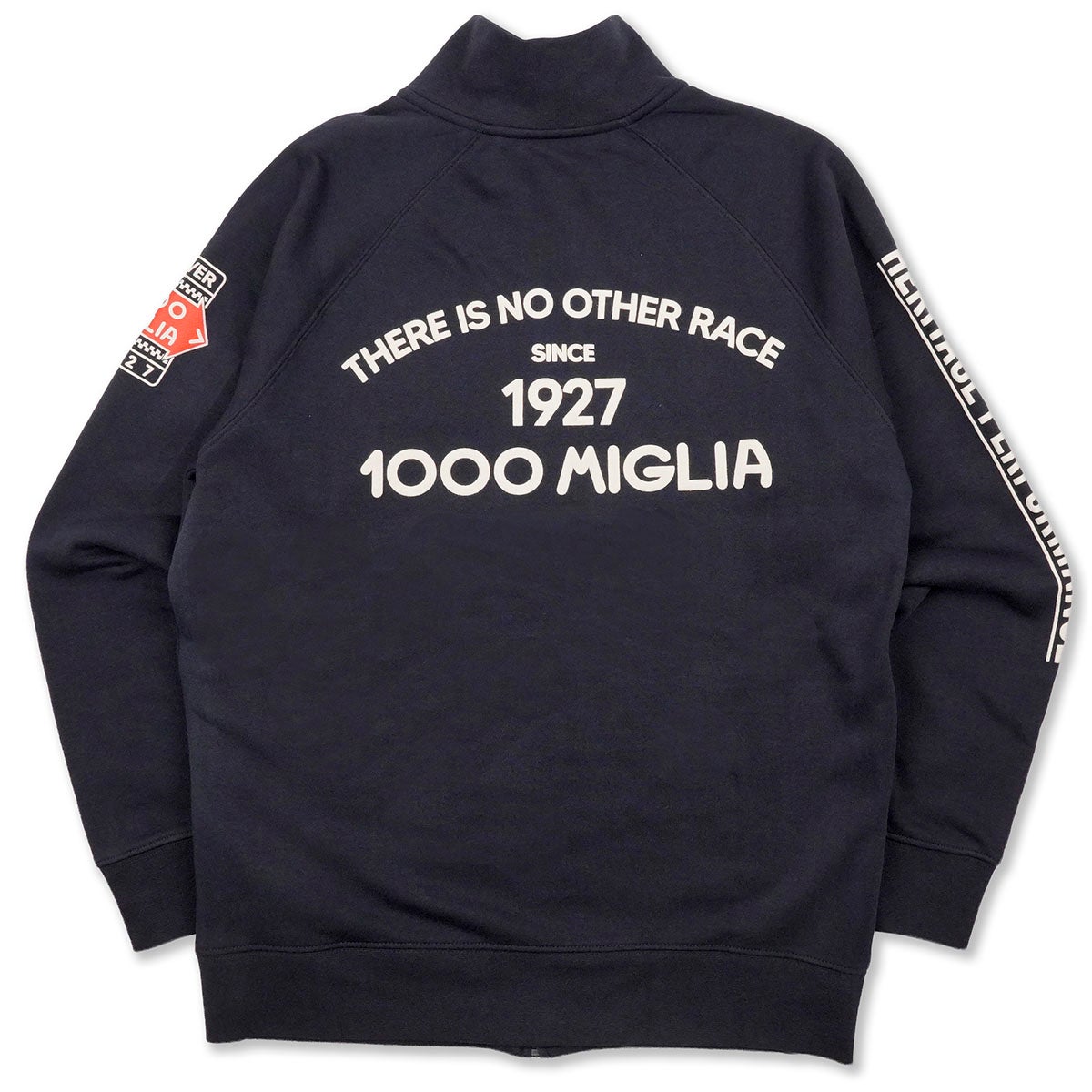 Mille Miglia｜フルジップ スウェットシャツ｜アウター｜ネイビー