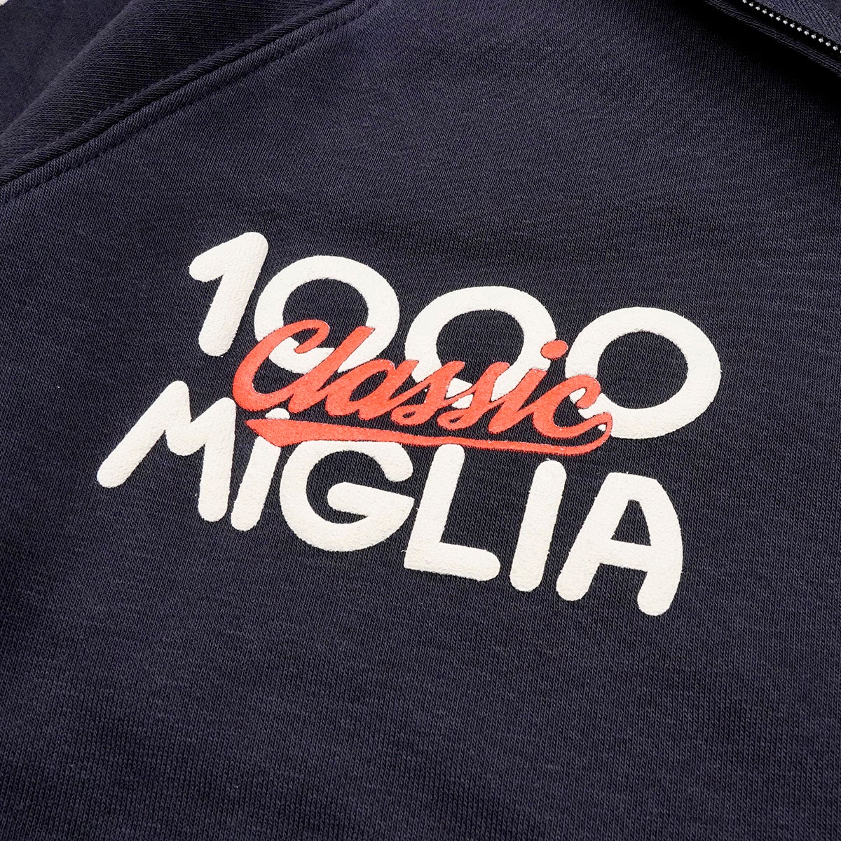 Mille Miglia｜フルジップ スウェットシャツ｜アウター｜ネイビー