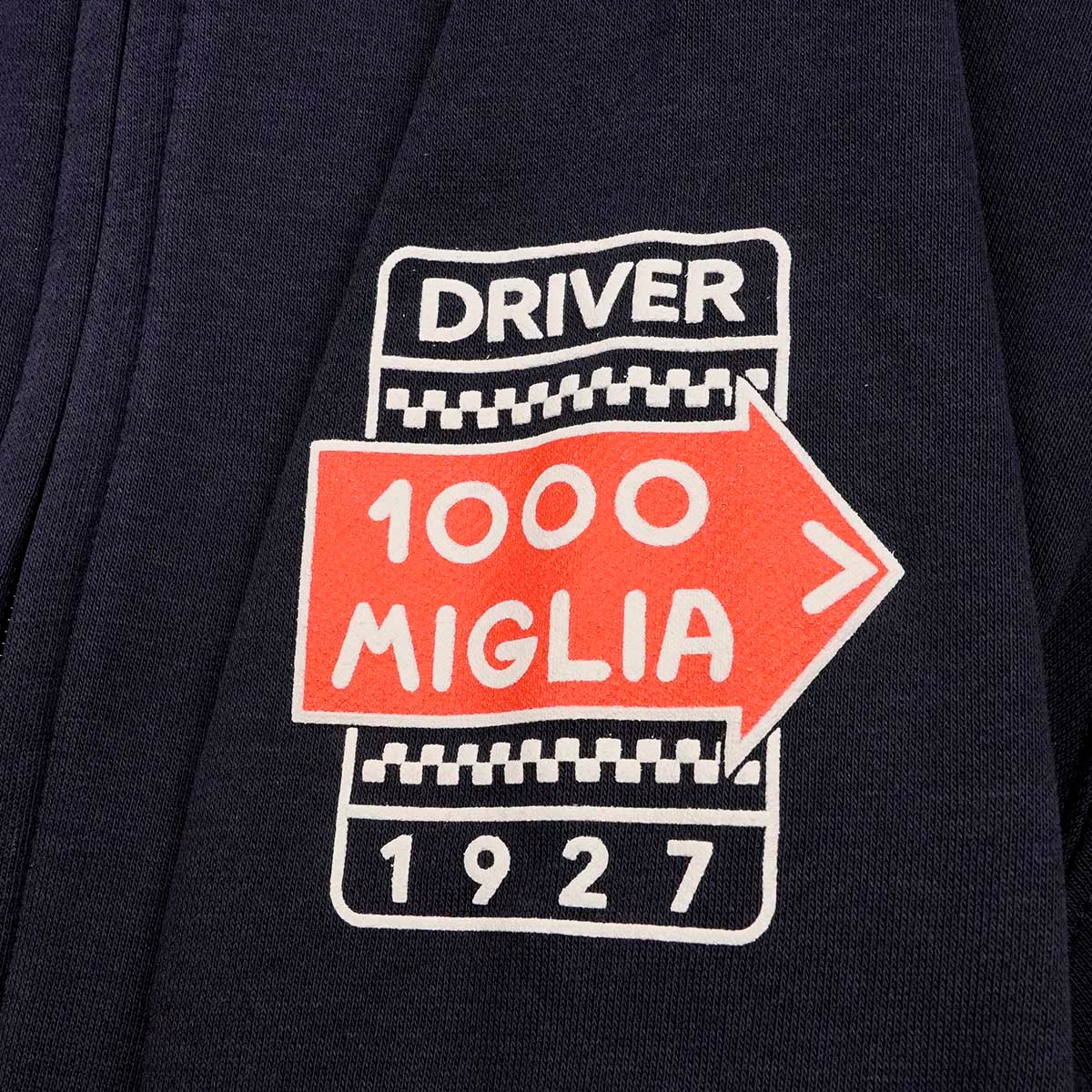 Mille Miglia｜フルジップ スウェットシャツ｜アウター｜ネイビー