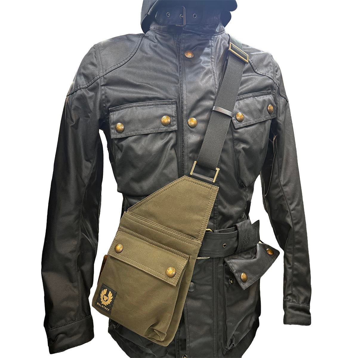 BELSTAFF｜トライアルマスター クロスボディバッグ｜ショルダー