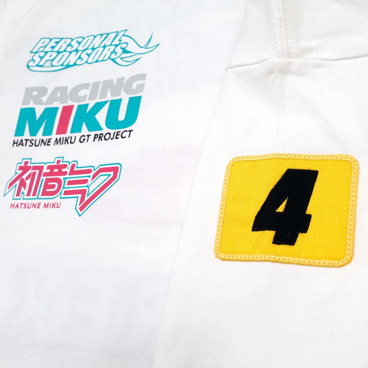 GOODSMILE RACING｜2026 GSR×AVIREX チームウェア レプリカ TEE｜Tシャツ｜ホワイト