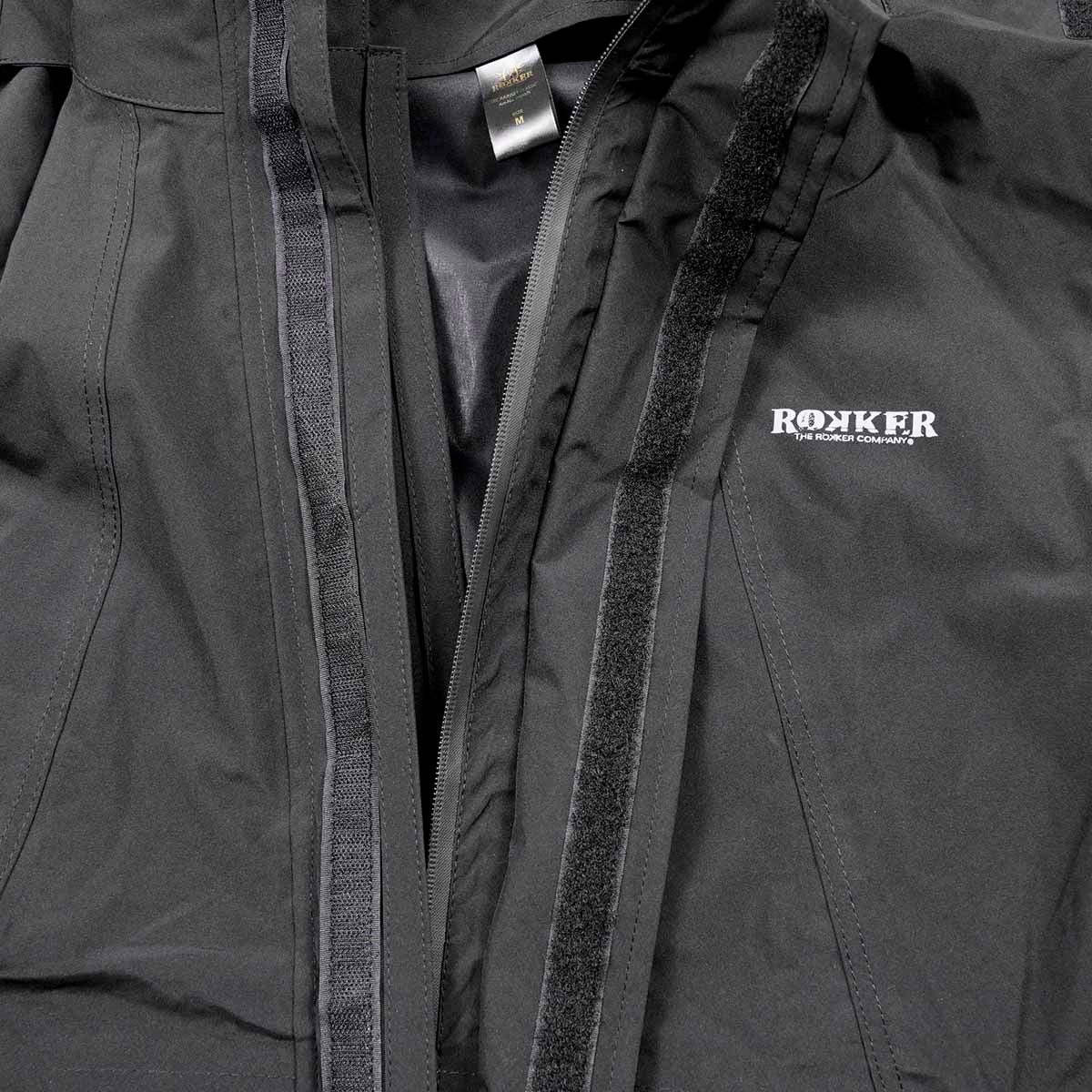 ROKKER｜ TRC レインセット クラシック｜レインウェア｜ブラック