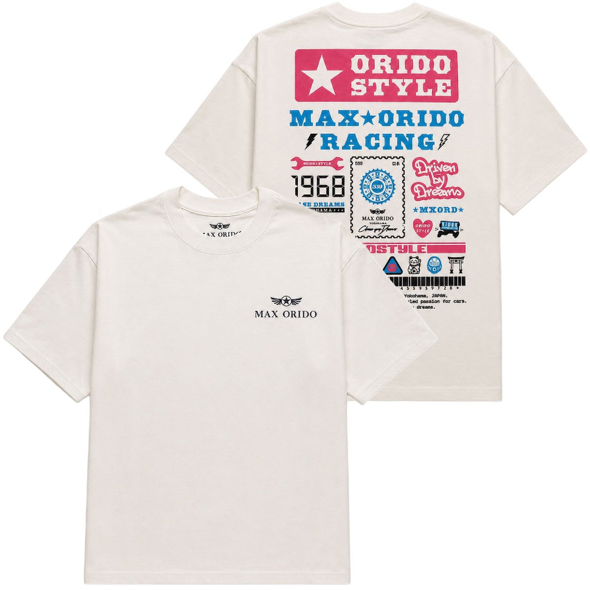 MAX ORIDO｜MAX ORIDO ロゴ Tシャツ｜Tシャツ