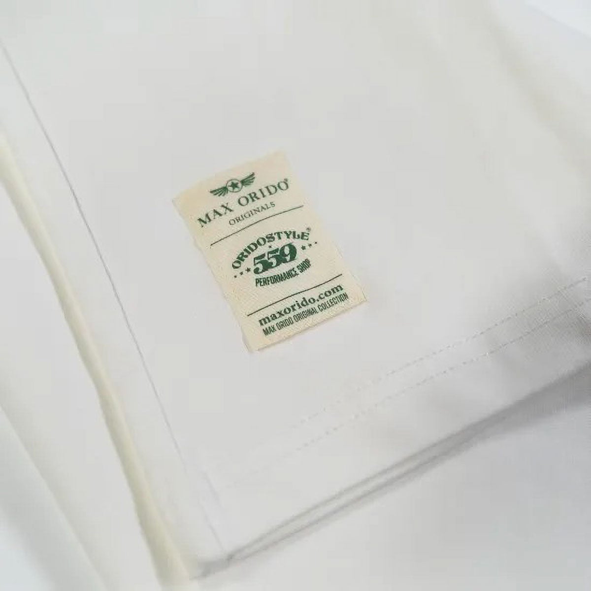 MAX ORIDO｜MAX ORIDO ロゴ Tシャツ｜Tシャツ｜ホワイト