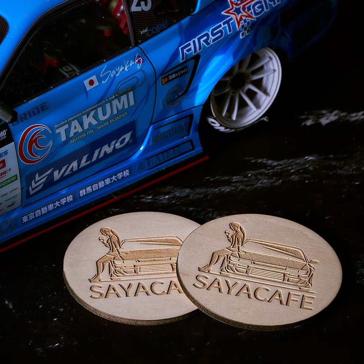 SAYAKA SHIMODA｜木製コースター｜雑貨