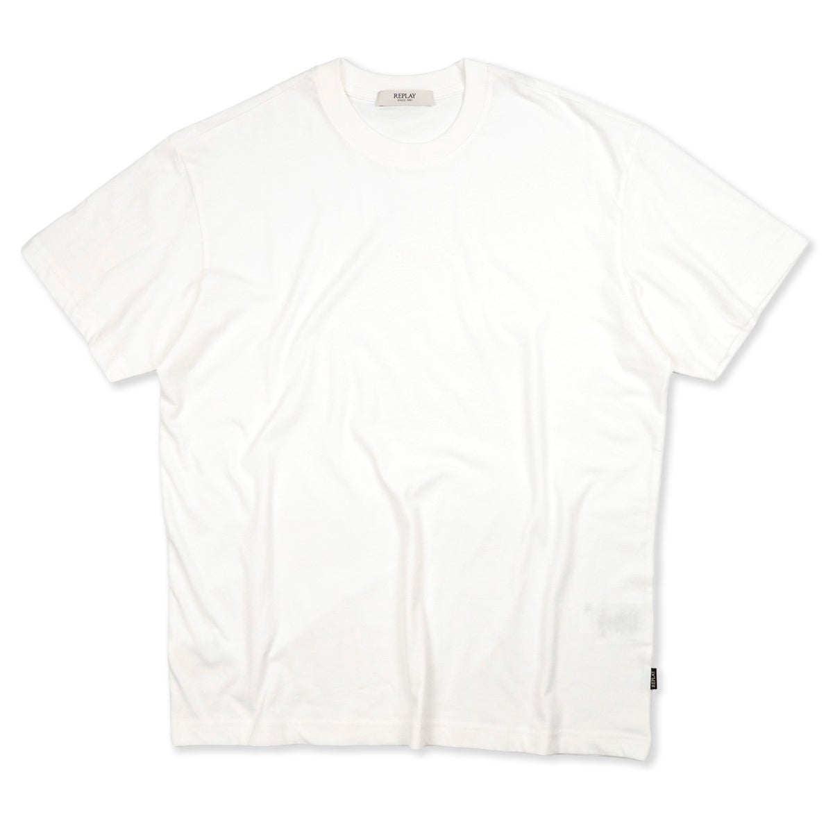 REPLAY｜レギュラーフィット ロゴ Tシャ｜Tシャツ