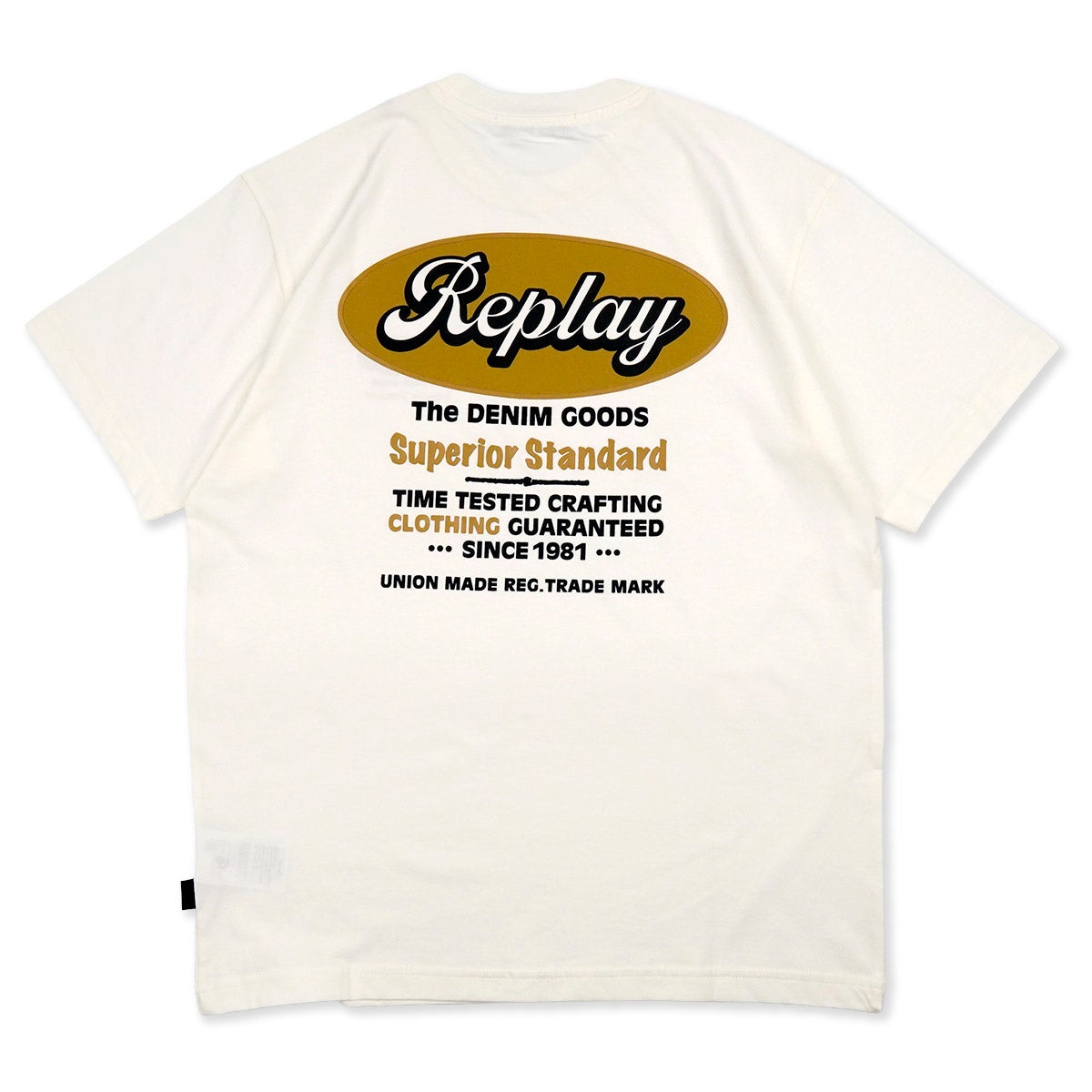 REPLAY｜レギュラーフィット トレードマーク Tシャツ｜Tシャツ｜ガーデニア