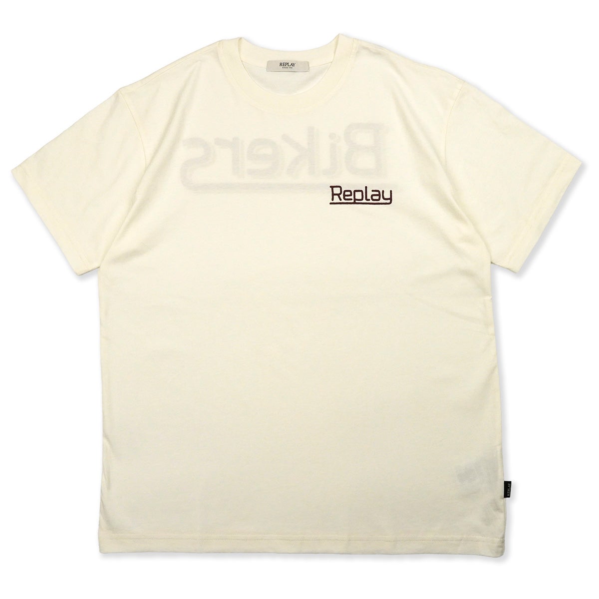 REPLAY｜レギュラーフィット バイカーズ Tシャツ｜Tシャツ｜ガーデニア