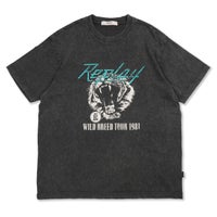 REPLAY｜レギュラーフィット ワイルド ブリード ツアー1981 Tシャツ｜Tシャツ