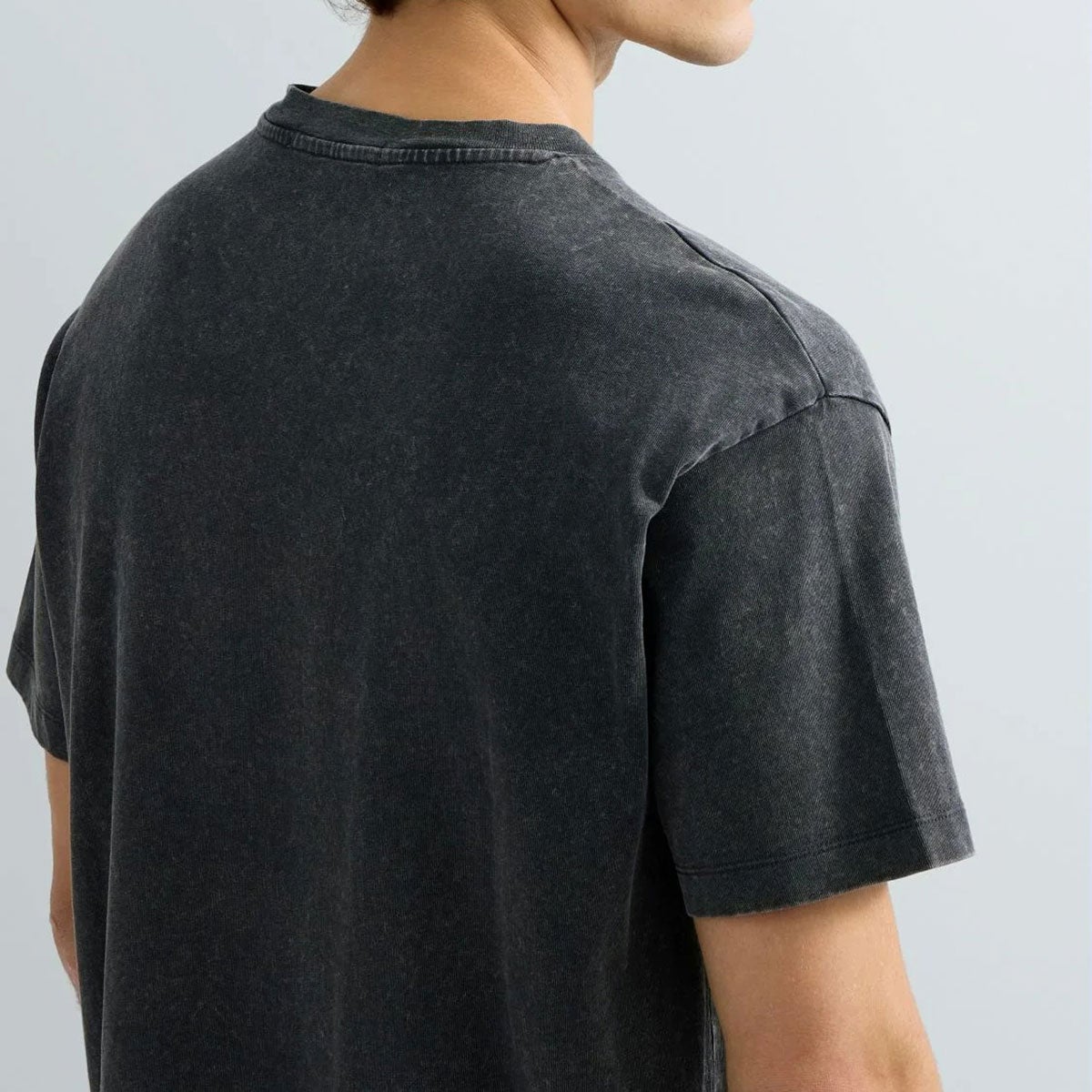 REPLAY｜レギュラーフィット ワイルド ブリード ツアー1981 Tシャツ｜Tシャツ｜レイブン｜モデル着用