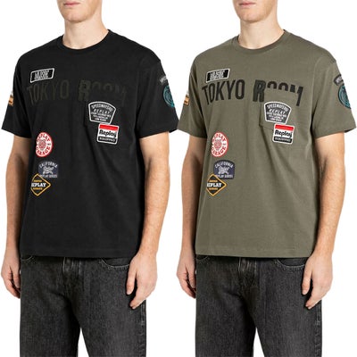 REPLAY｜レギュラーフィット トウキョウ ルーム Tシャツ｜Tシャツ