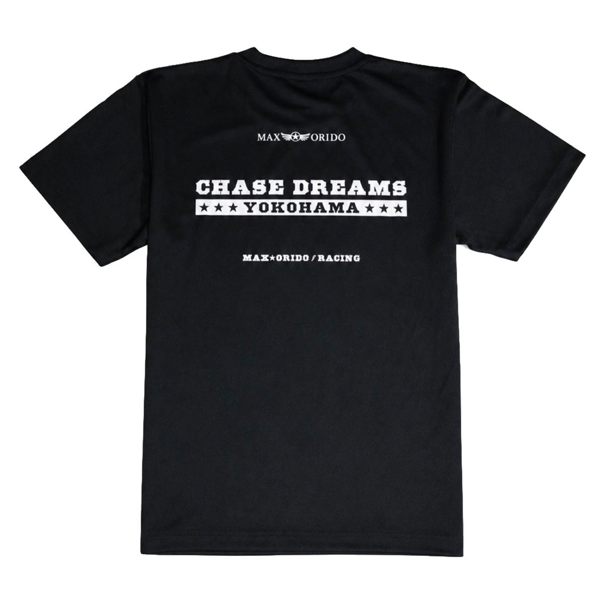 MAX ORIDO｜MAX ORIDO ドライ Tシャツ｜Tシャツ｜ブラック