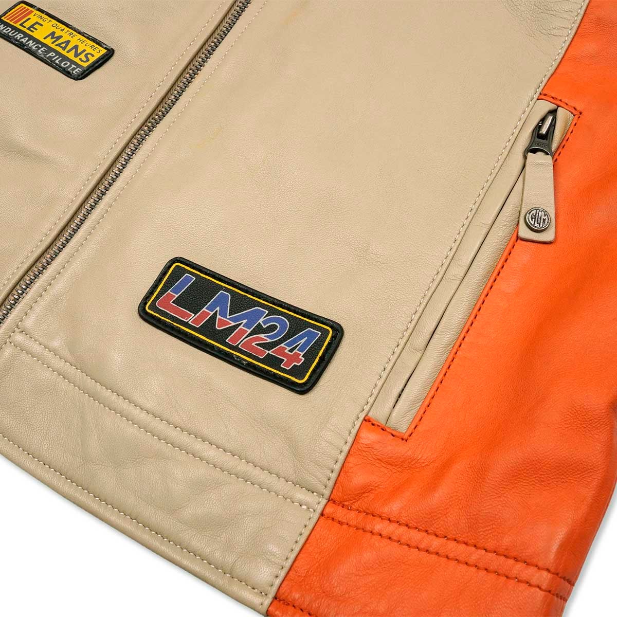CLASSIC LEGEND MOTORS｜TIMER MAN メンズジャケット Young Timer コレクション｜アウター｜エクリュ/ネイビー/オレンジ