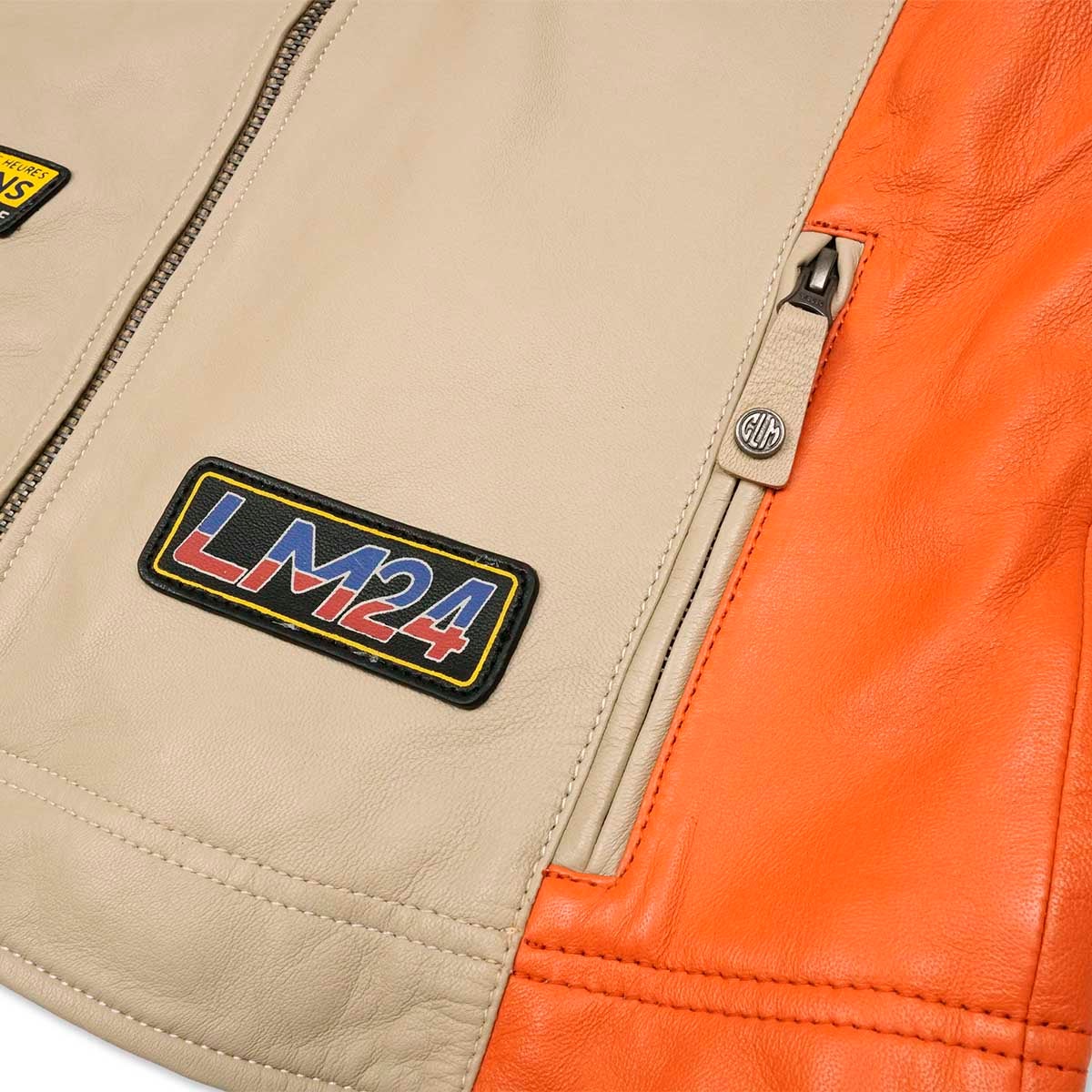 CLASSIC LEGEND MOTORS｜TIMER WOMAN ウィメンズジャケット Young Timer コレクション｜アウター｜エクリュ/ネイビー/オレンジ