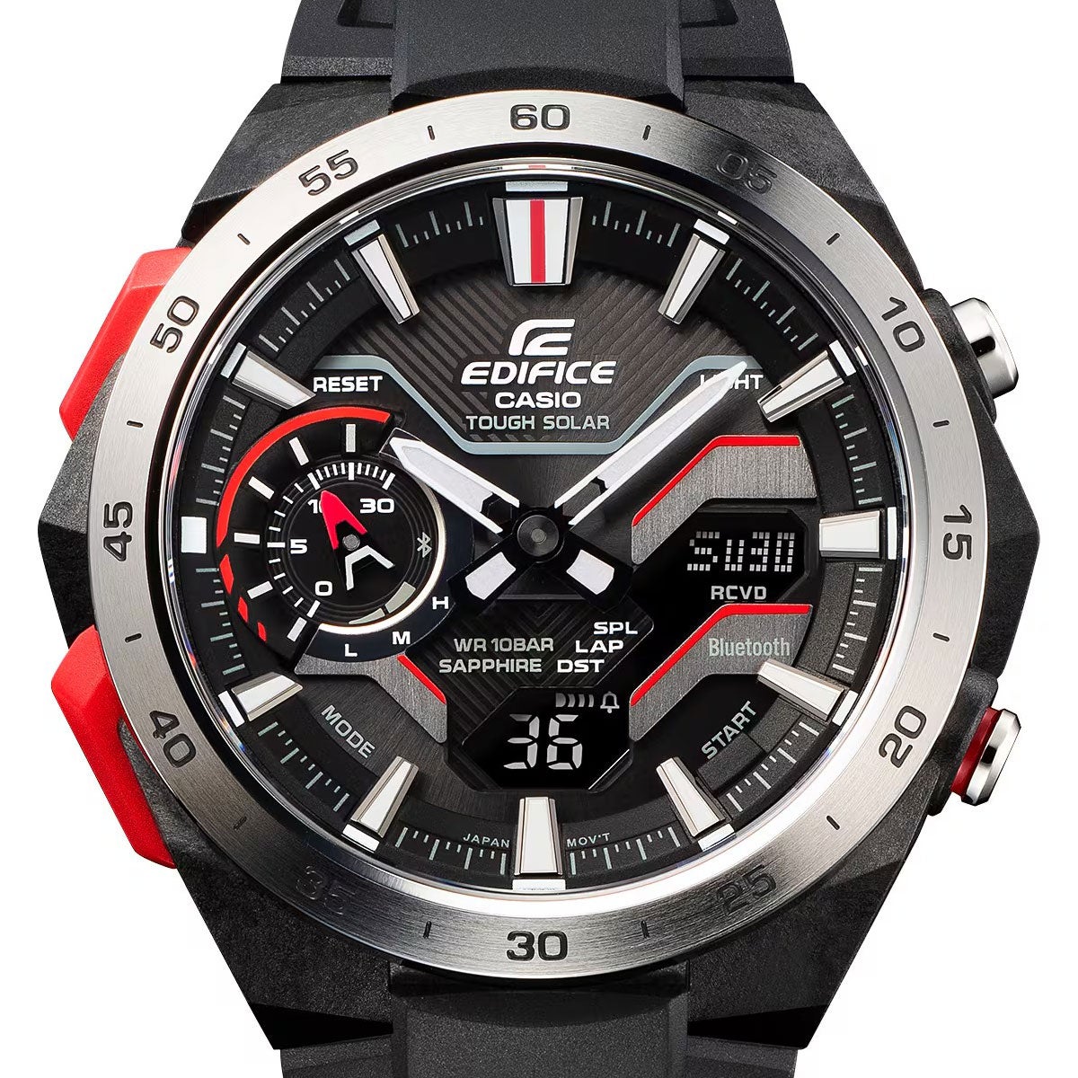 HRC｜EDIFICE WINDFLOW × Honda Racing eMS｜時計