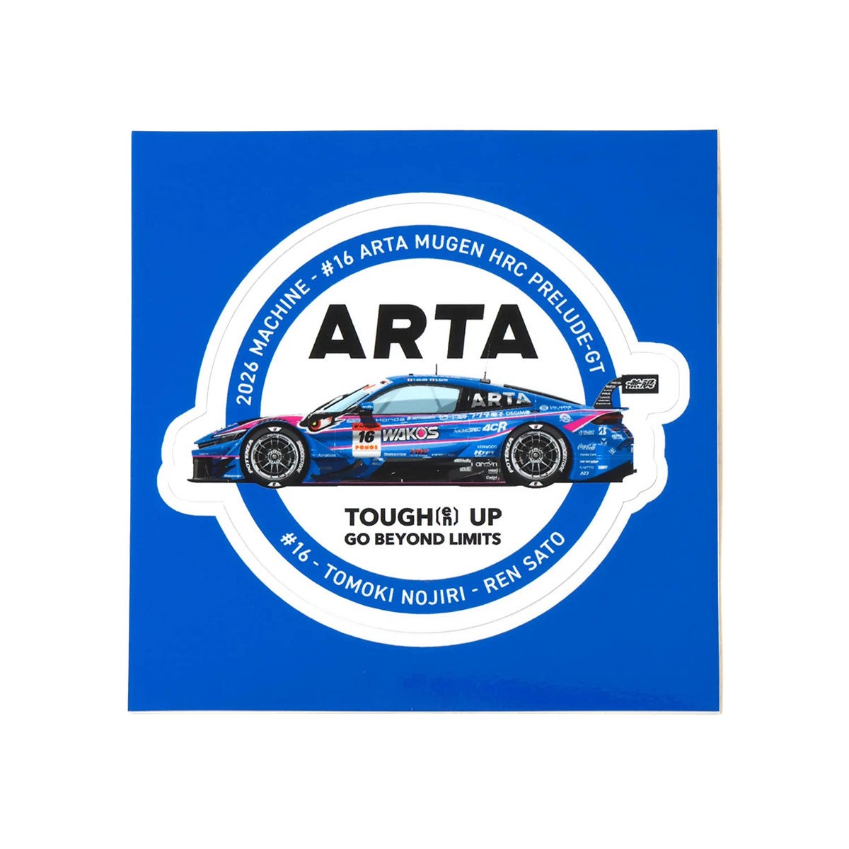 ARTA｜AR26AC14 マシンステッカー｜ステッカー｜#16-2