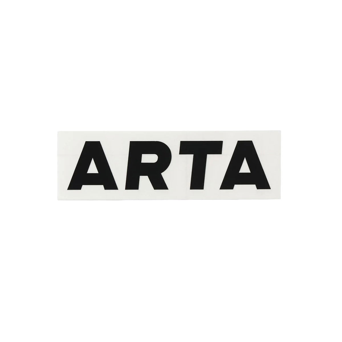 ARTA｜AR26AC05 デカール Sサイズ｜ステッカー｜ブラック