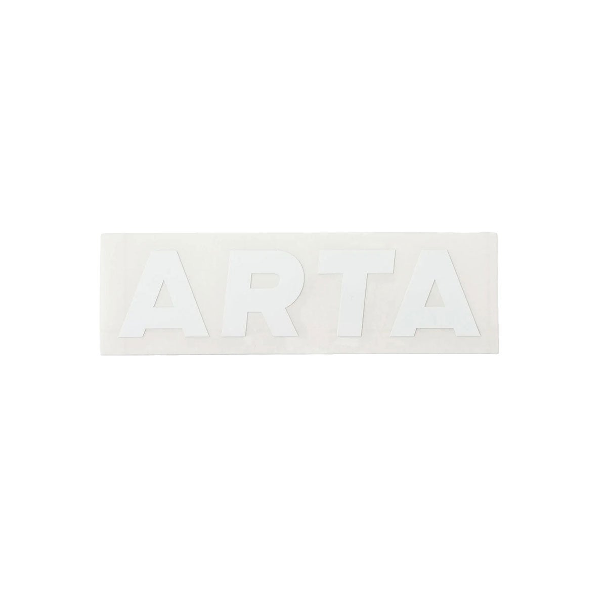 ARTA｜AR26AC05 デカール Sサイズ｜ステッカー｜ホワイト