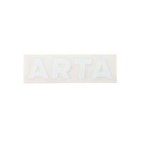ARTA｜AR26AC05 デカール Sサイズ｜ステッカー｜ホワイト