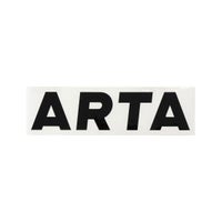 ARTA｜AR26AC05 デカール Mサイズ｜ステッカー｜ブラック