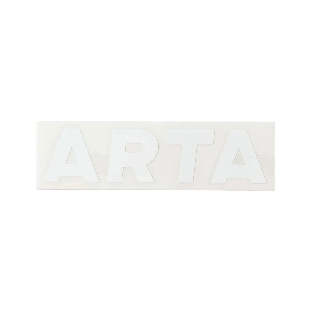 ARTA｜AR26AC05 デカール Mサイズ｜ステッカー｜ホワイト