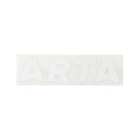 ARTA｜AR26AC05 デカール Mサイズ｜ステッカー｜ホワイト