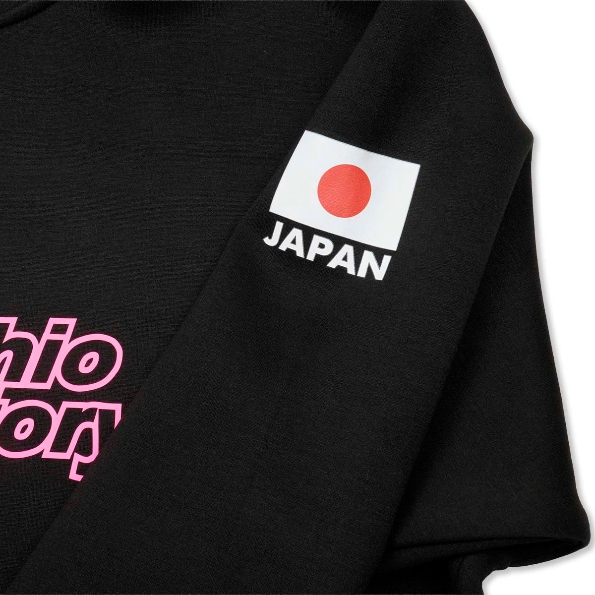 Yashio Factory｜2026 ネオンピンクフーディ ダンボールニット ver.｜フーディ｜ブラック