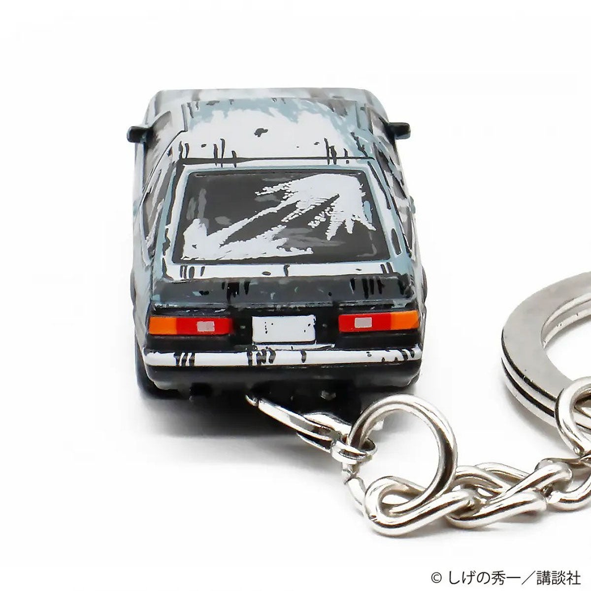 Cassette Car Products｜漫画風 トヨタ スプリンタートレノ AE86 『頭文字D』 3D キーリング｜キーホルダー