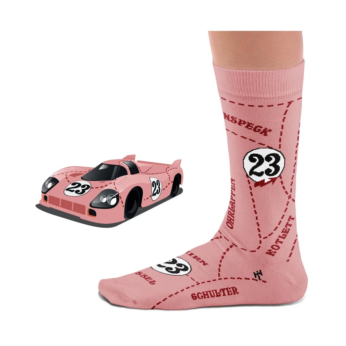 HEEL TREAD｜ピンク ピッグ ソックス｜ソックス
