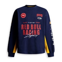 Pepe Jeans｜ぺぺ×レッドブル メンズ チーム L/S Tシャツ｜ロングスリーブ｜ネイビー