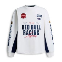 Pepe Jeans｜ぺぺ×レッドブル メンズ チーム L/S Tシャツ｜ロングスリーブ｜オフホワイト