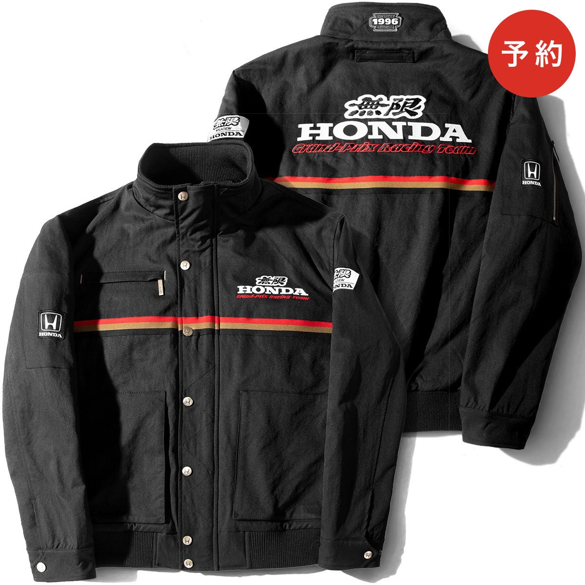 Honda Vintage Culture｜1996 無限ホンダ グランプリ レーシングチーム ヘビーウェイトジャケット｜アウター｜ブラック