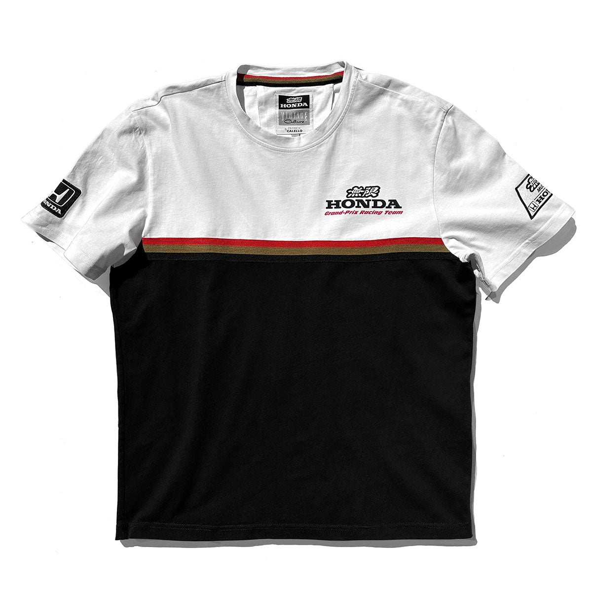 Honda Vintage Culture｜1996 無限ホンダ グランプリ レーシングチーム Tシャツ｜Tシャツ｜ブラック×ホワイト