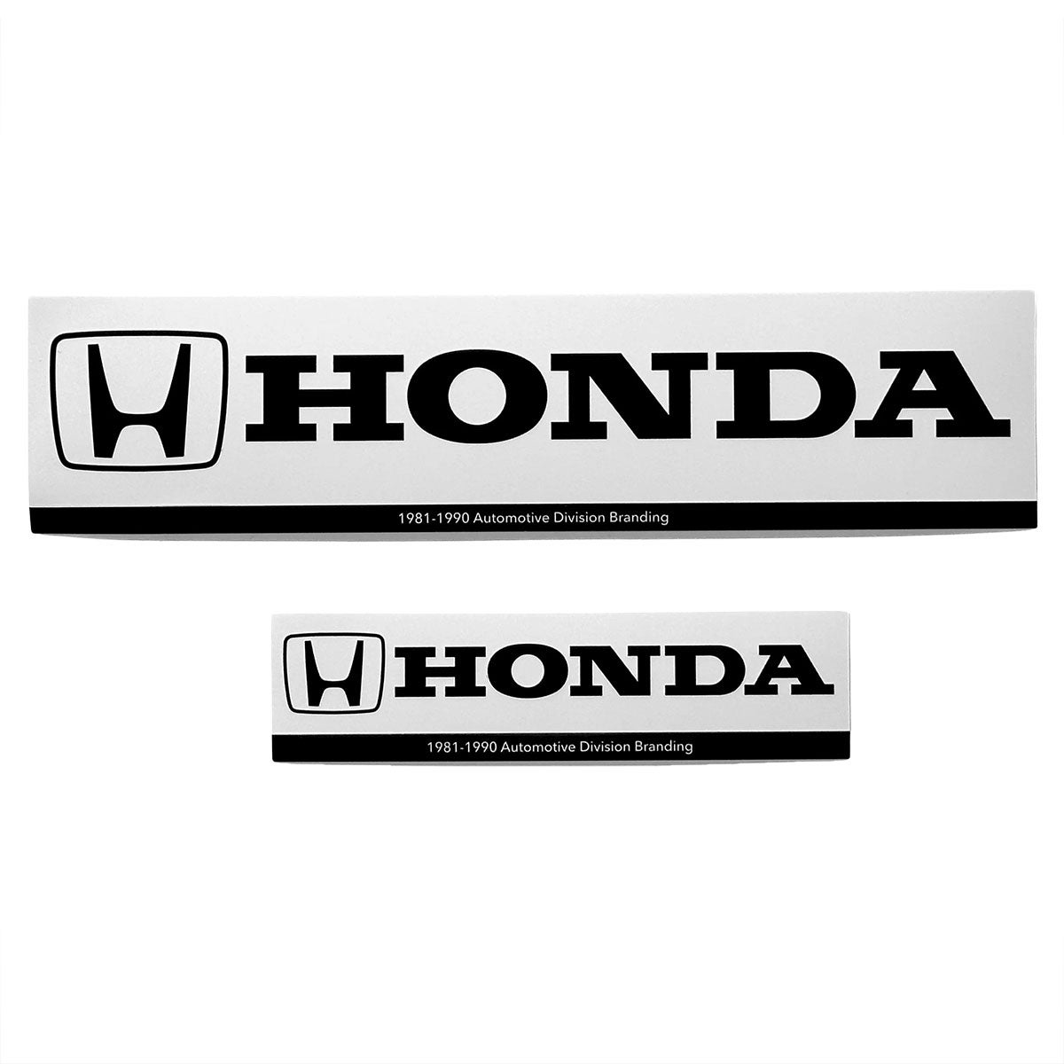 Honda Vintage Culture｜1981-1990 Automotive Division ロゴステッカーセット｜ステッカー｜ブラック