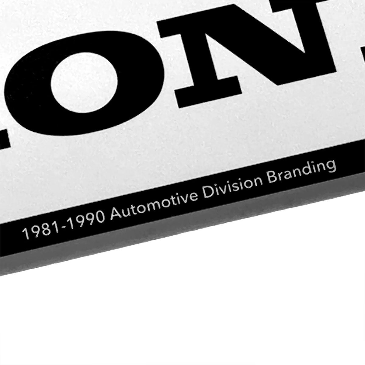 Honda Vintage Culture｜1981-1990 Automotive Division ロゴステッカーセット｜ステッカー｜ブラック
