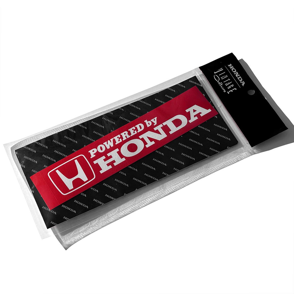 Honda Vintage Culture｜1980年代 Powered by ホンダロゴステッカー｜ステッカー｜レッド