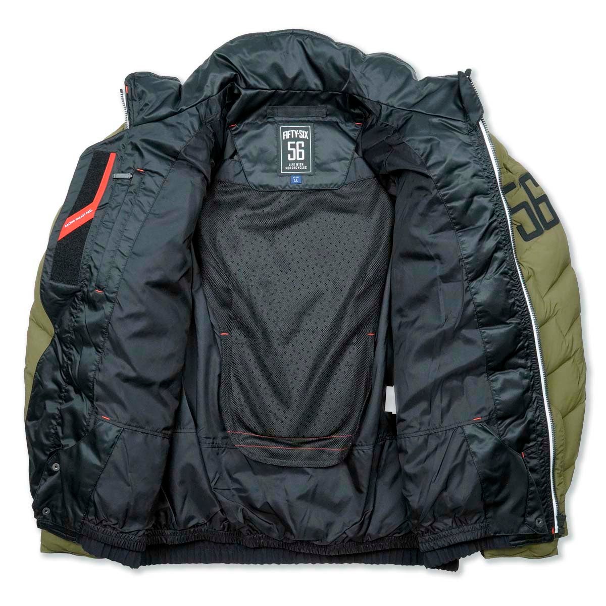 56design｜ウィンターアーバン ライディング ジャケット EVO｜アウター｜オリーブ
