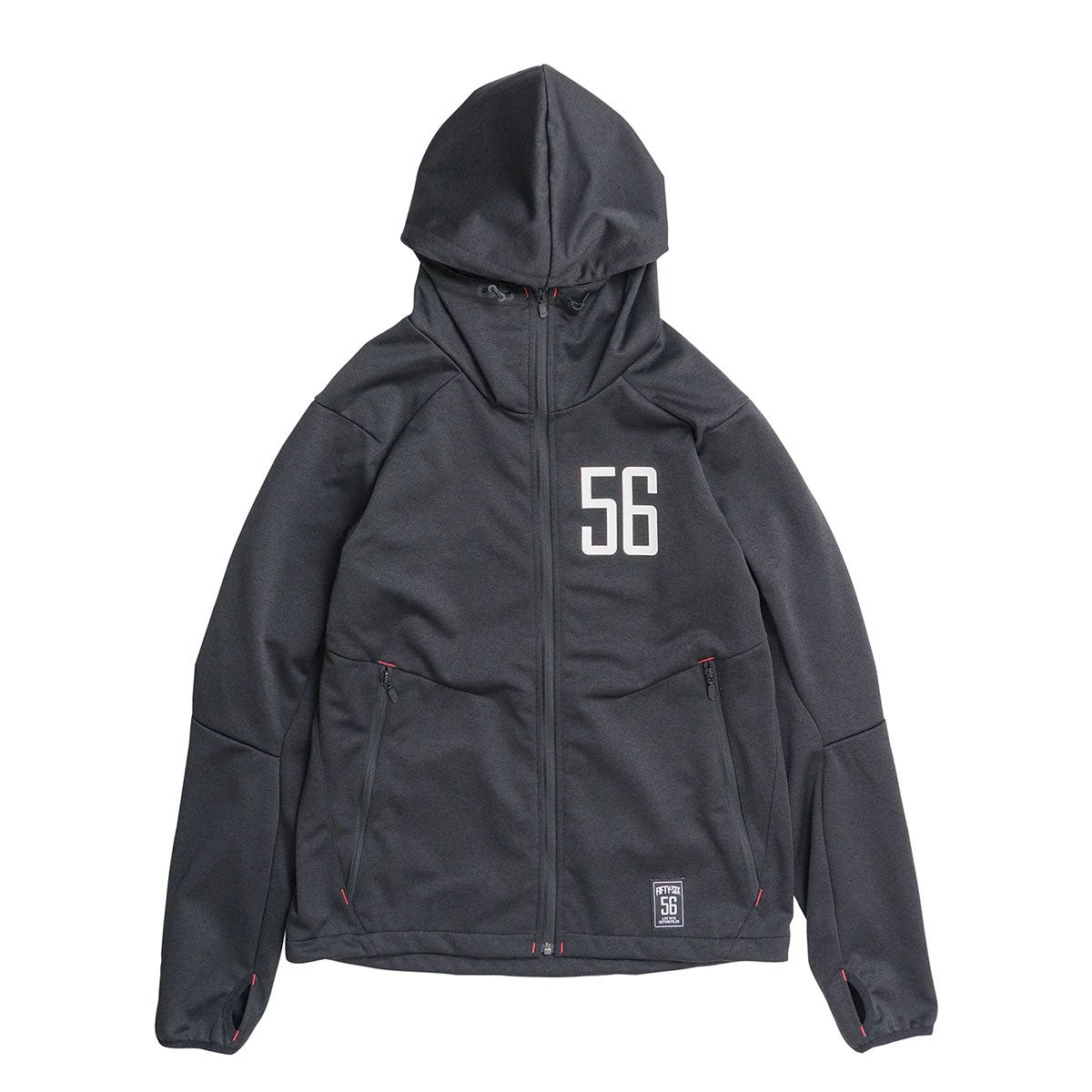 56design｜ユーティリティ パーカー｜フーディ｜ブラック