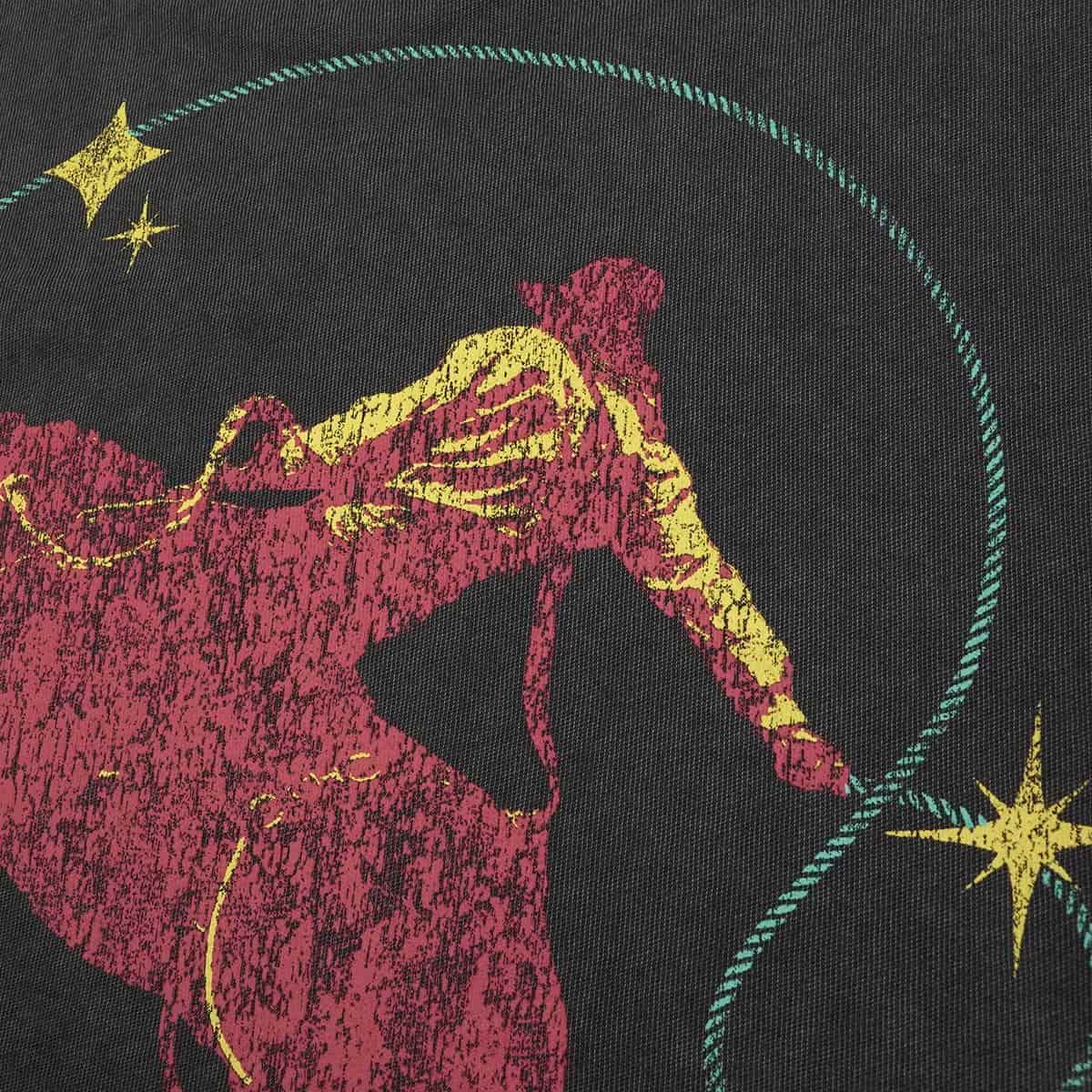 REPLAY｜コットン ラスティック ジャージー レギュラーフィットTシャツ｜トップス｜ブラックデラヴェ